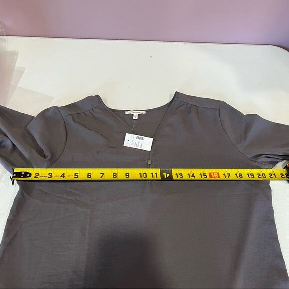 NWT Maurice’s Purple Grey Popover Top - Picture 6 of 7